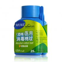 海氏海诺医用酒精消毒棉球25只
